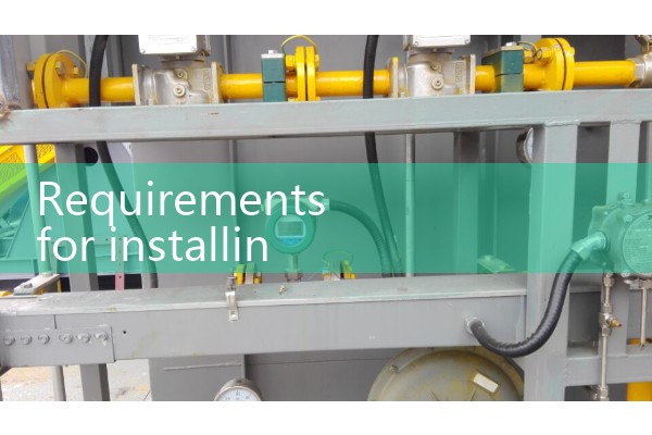 Requirements for installing straight pipe sections of flow meters