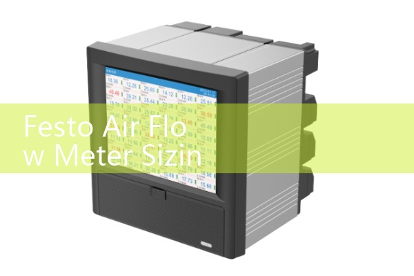 Festo Air Flow Meter Sizing: SFAH Series Thermal Sensor Integration for Pneumatics