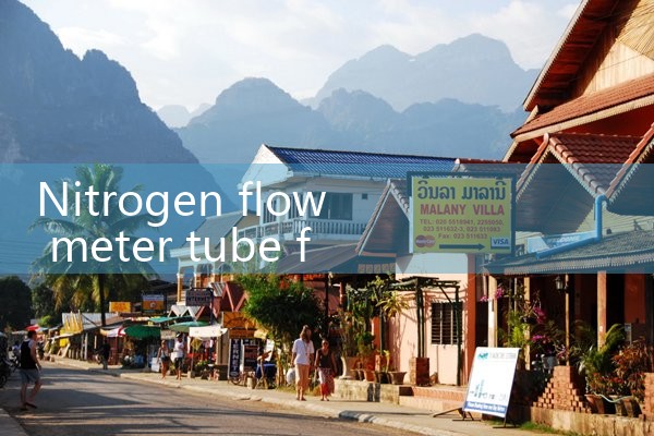nitrogen flow meter tube fitting|flow meter distributor