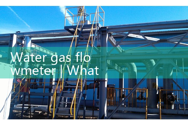 Water gas flowmeter