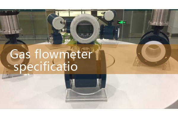 Gas flowmeter specifications