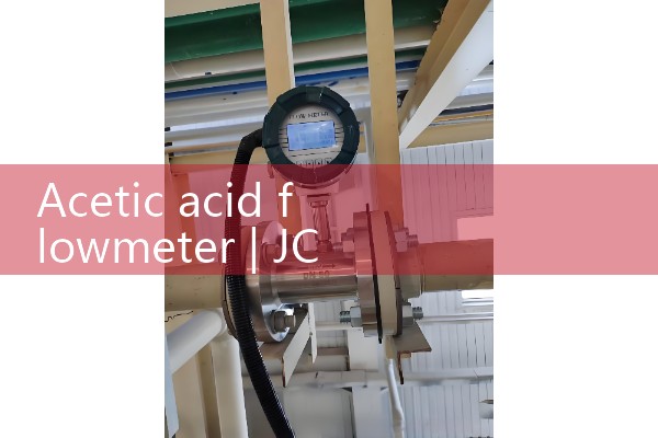 Acetic acid flowmeter