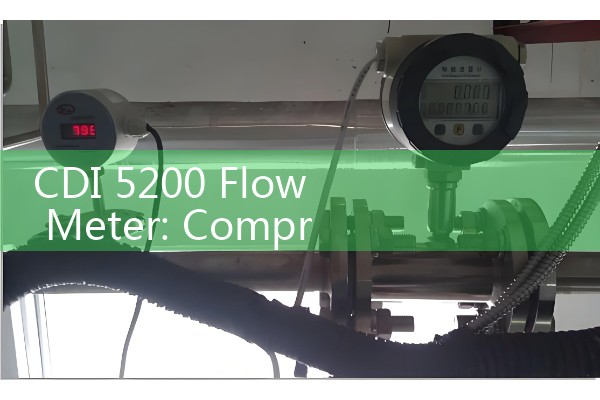 CDI 5200 Flow Meter: Compressed Air Loop Energy Auditing Equipment Specs